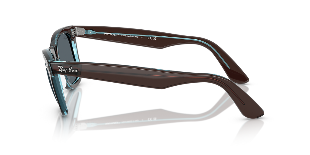 Brown On Transparent Blue