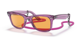 Transparent Violet  - Orange