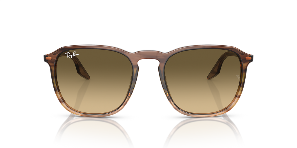 Striped Brown & Green