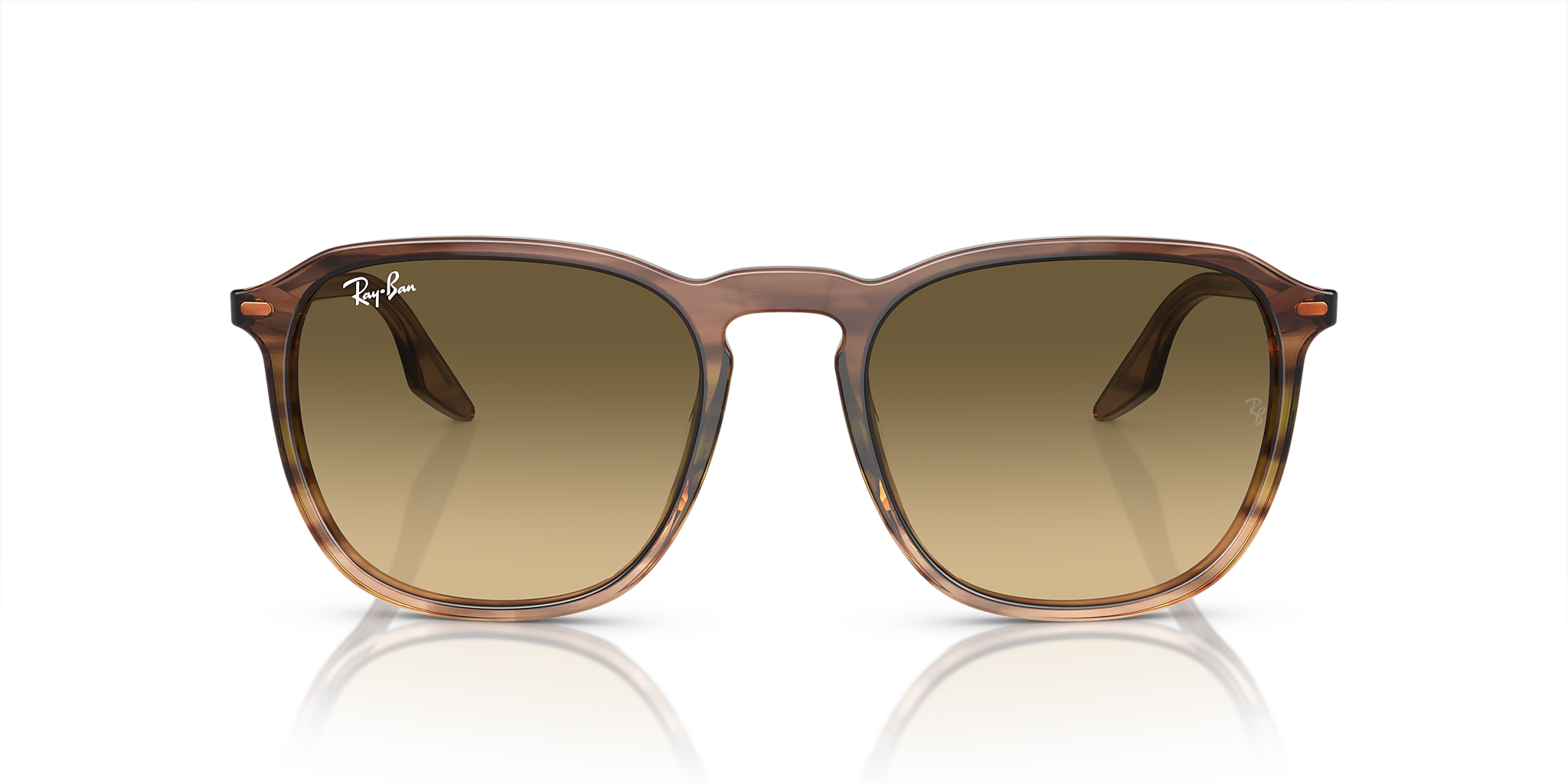 Striped Brown & Green