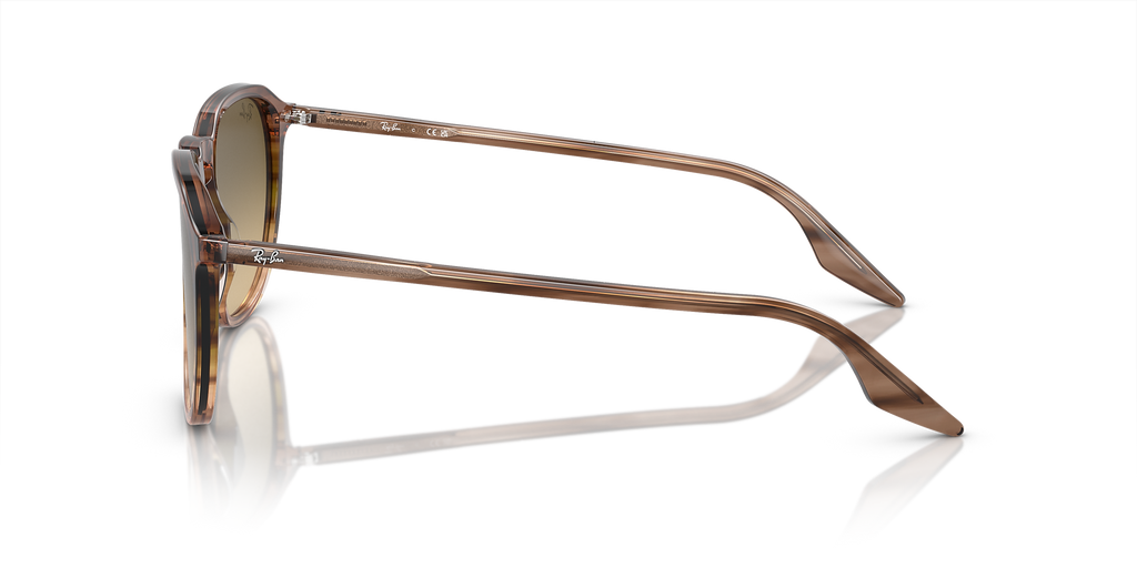 Striped Brown & Green