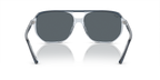 Blue On Transparent Blue