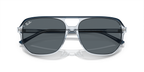 Blue On Transparent Blue