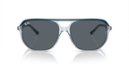 Blue On Transparent Blue