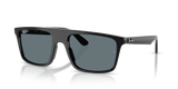 Black  - Dark Blue Polarized