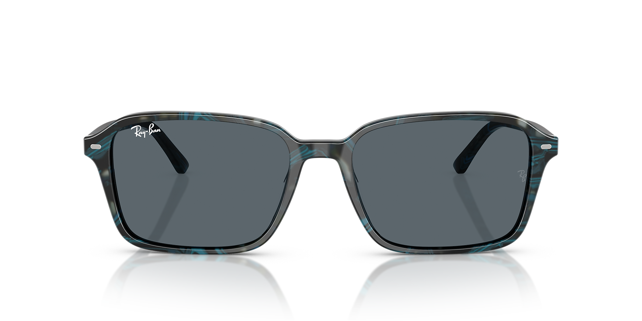 Transparent Fantasy Blue & Grey