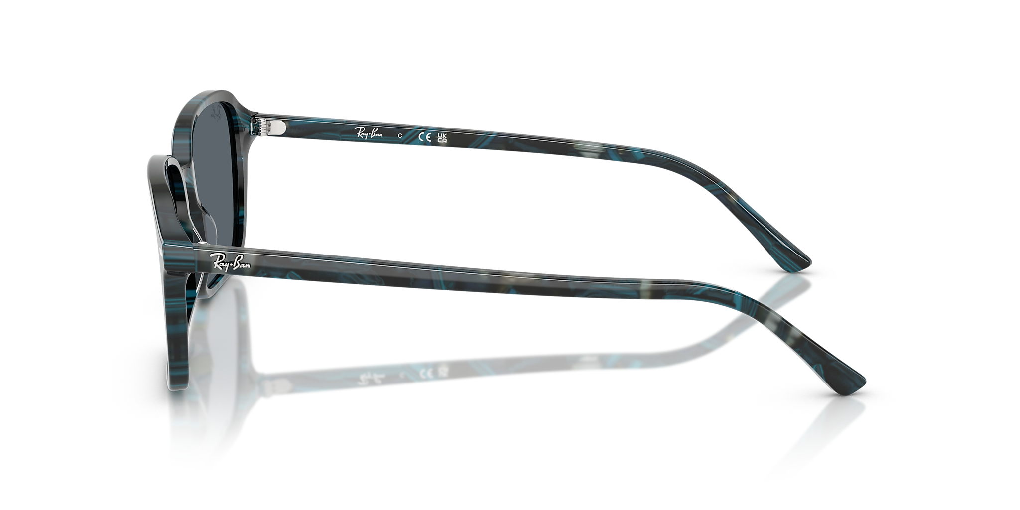 Transparent Fantasy Blue & Grey