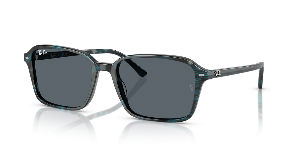 Transparent Fantasy Blue & Grey