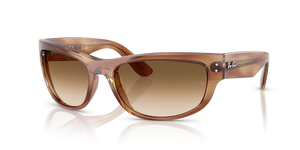 Striped Brown  - Clear Gradient Brown
