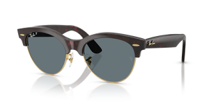 Red Havana On Gold  - Dark Blue Polar