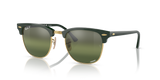Green On Gold  - Silver/Green