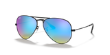 Black  - Blue Flash
