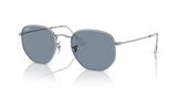 Silver  - Blue