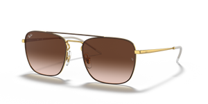 Brown On Gold  - Brown Gradient