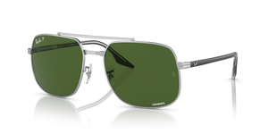 Silver  - Dark Green