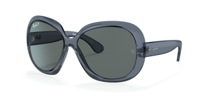 Transparent Blue  - Dark Grey