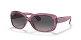 Transparent Violet  - Grey Gradient Polar
