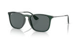 Transparent Green  - Dark Grey