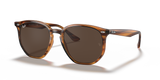 Striped Red Havana  - Dark Brown