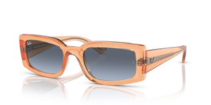 Transparent Orange  - Blue/Grey