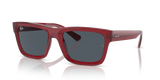 Transparent Red  - Dark Grey