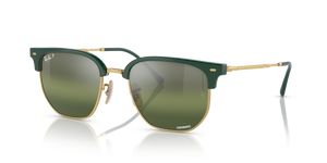 Green On Gold  - Silver/Green