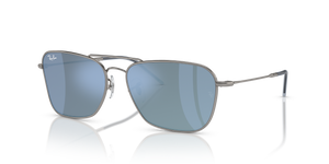Gunmetal  - Light Blue