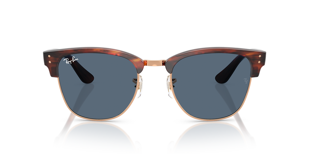 Striped Havana On Rose Gold