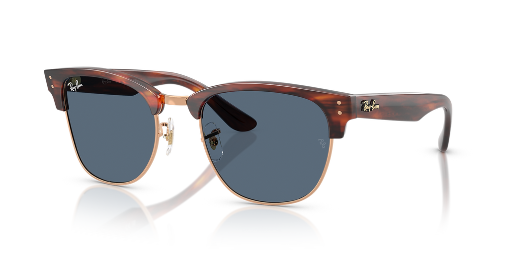Striped Havana On Rose Gold
