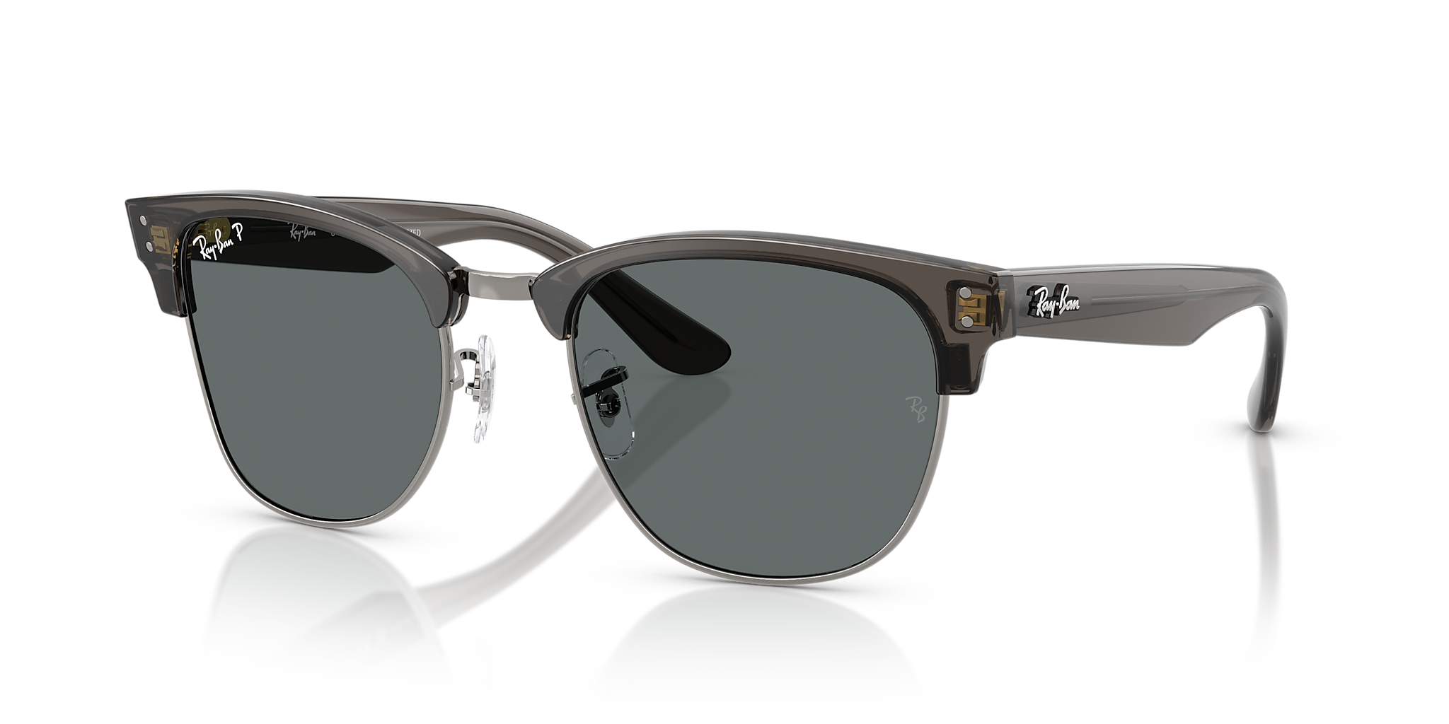 Transparent Dark Grey On Gunmetal