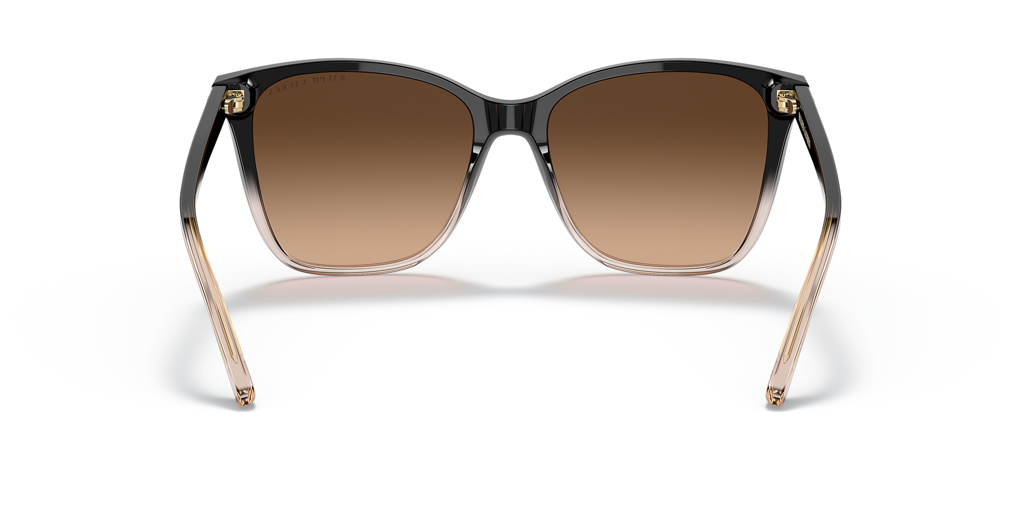 Shiny Gradient Black/Transparent Beige