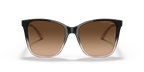 Shiny Gradient Black/Transparent Beige