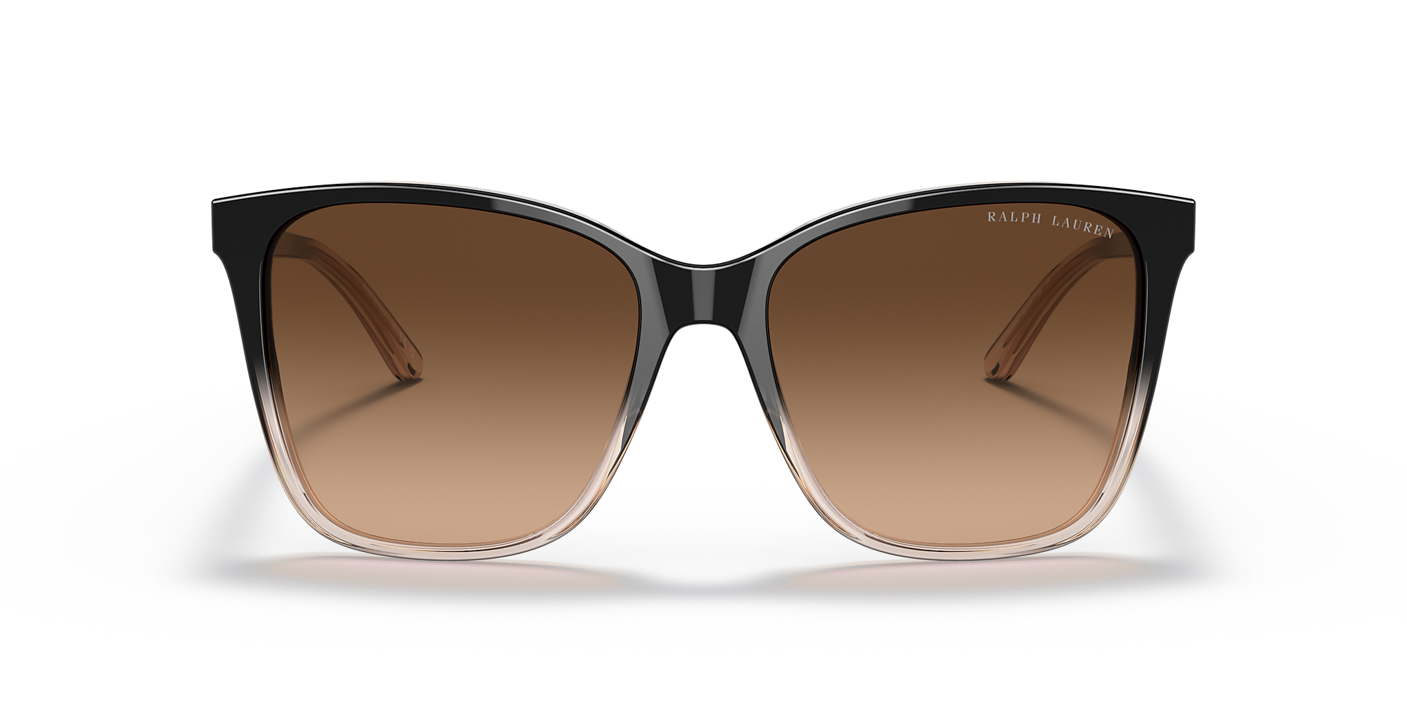 Shiny Gradient Black/Transparent Beige