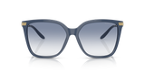 Shiny Navy Opaline Blue
