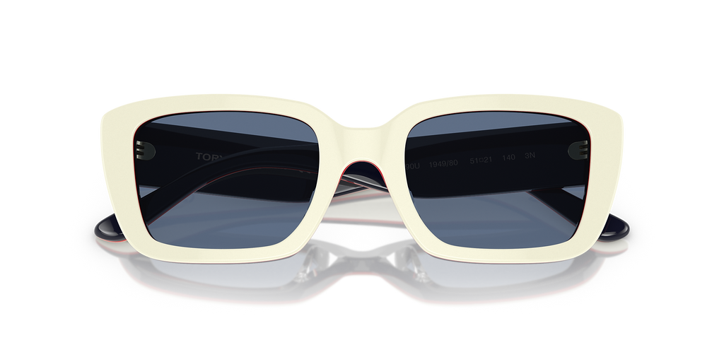 Ivory Red Blue Trilayer