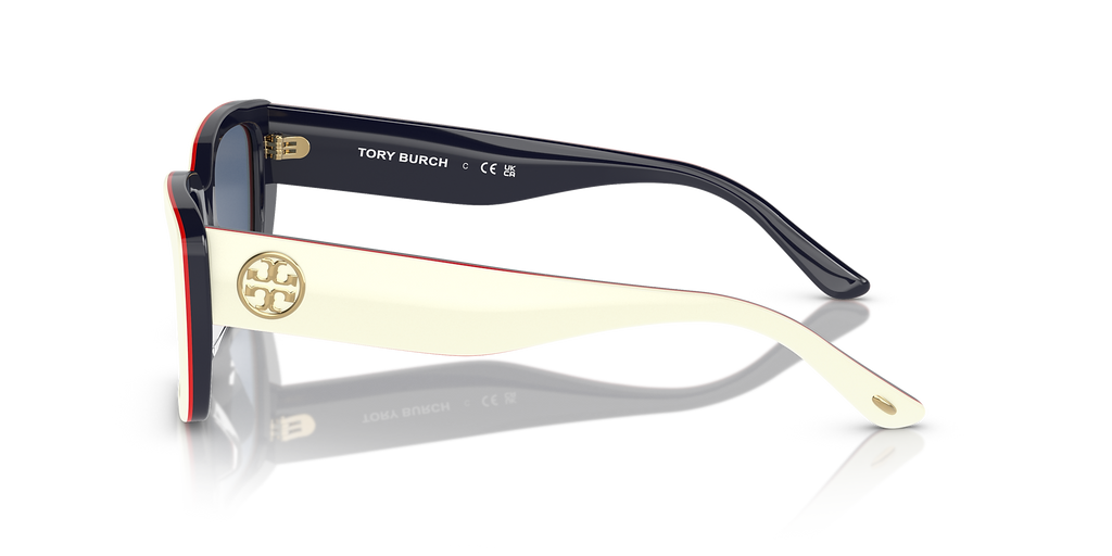 Ivory Red Blue Trilayer