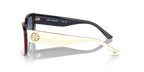 Ivory Red Blue Trilayer