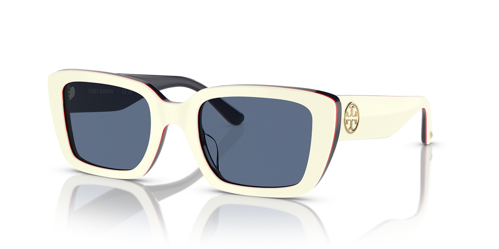 Ivory Red Blue Trilayer