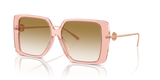 Transparent Pink  - Gradient Light Brown