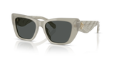 Milky Grey Green  - Dark Grey
