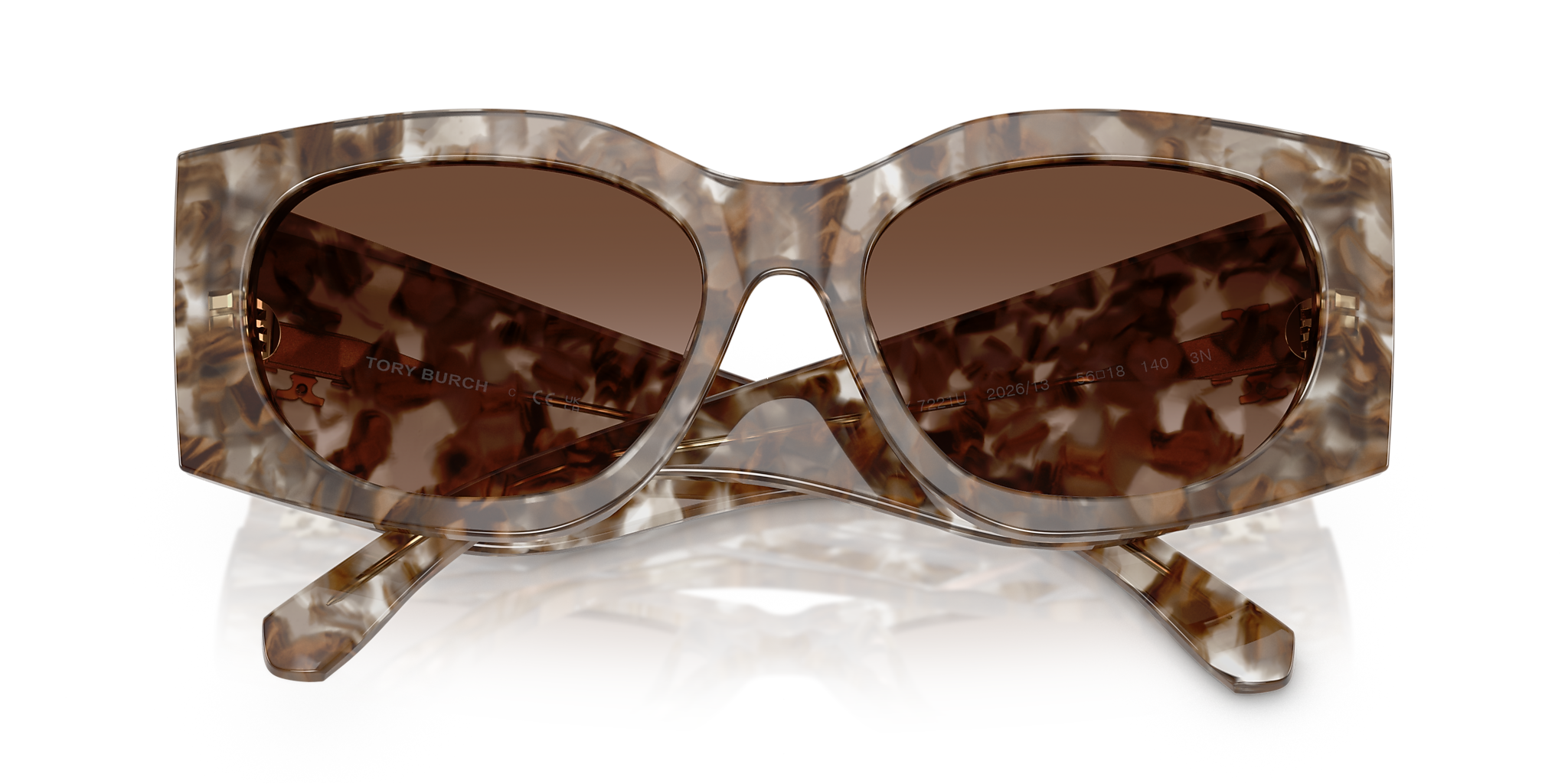 Clear/Brown Tortoise