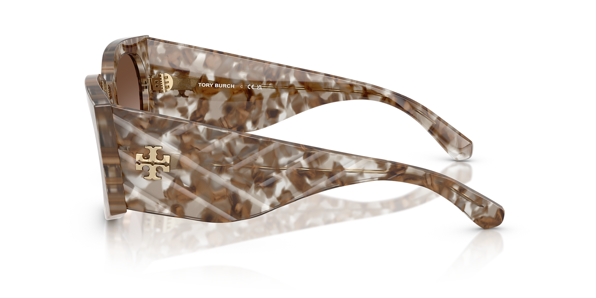 Clear/Brown Tortoise