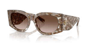 Clear/Brown Tortoise  - Brown Gradient