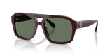 Purple Crystal  - Dark Green