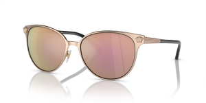 Pink Gold - Dark Grey Mirror Pink