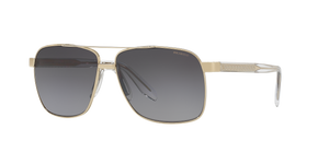 Pale Gold - Light Grey Gradient Grey