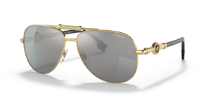 Gold - Polarized Grey Mirror Silver