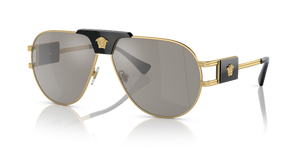 Gold - Light Grey Mirror Silver