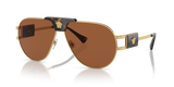 Gold - Dark Brown