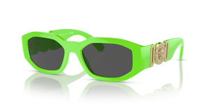 Green Fluo - Dark Grey